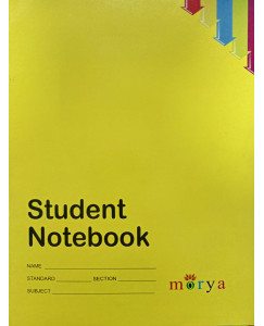 Morya Four Line Notebook -176 Pages